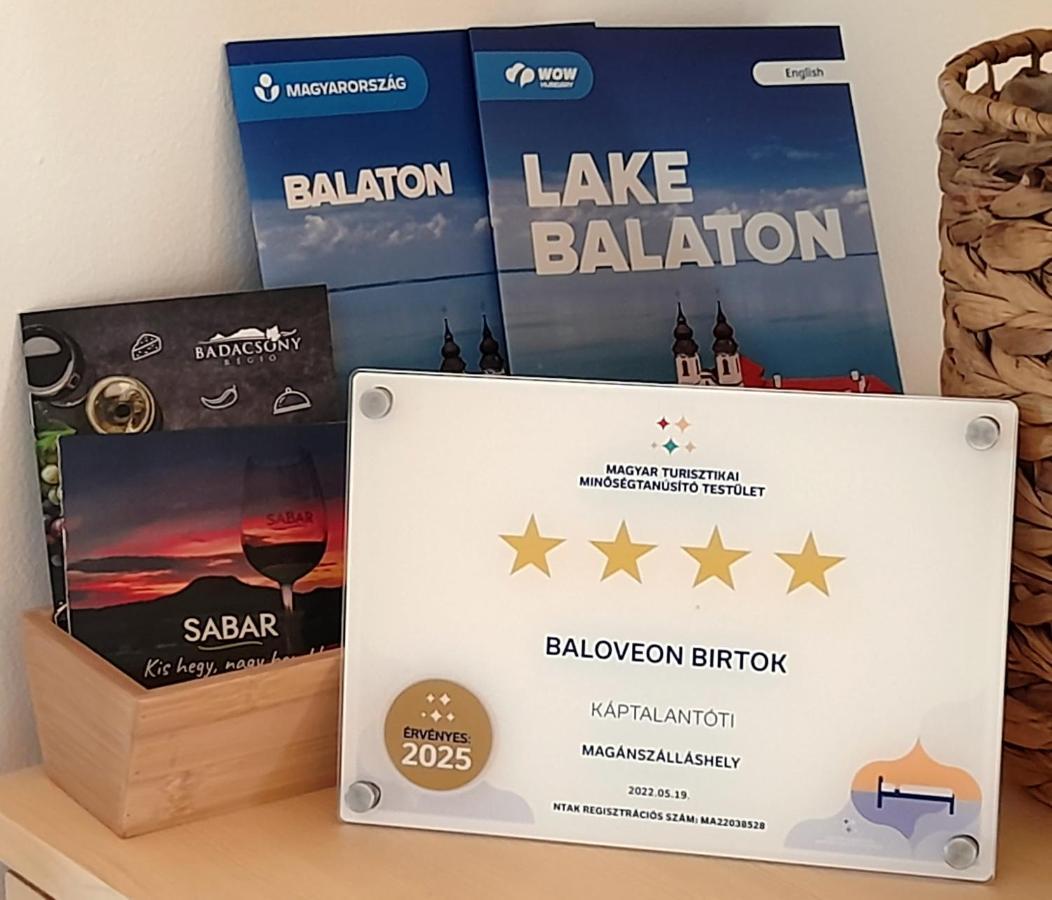 Baloveon Birtok Kaptalantoti Eksteriør bilde
